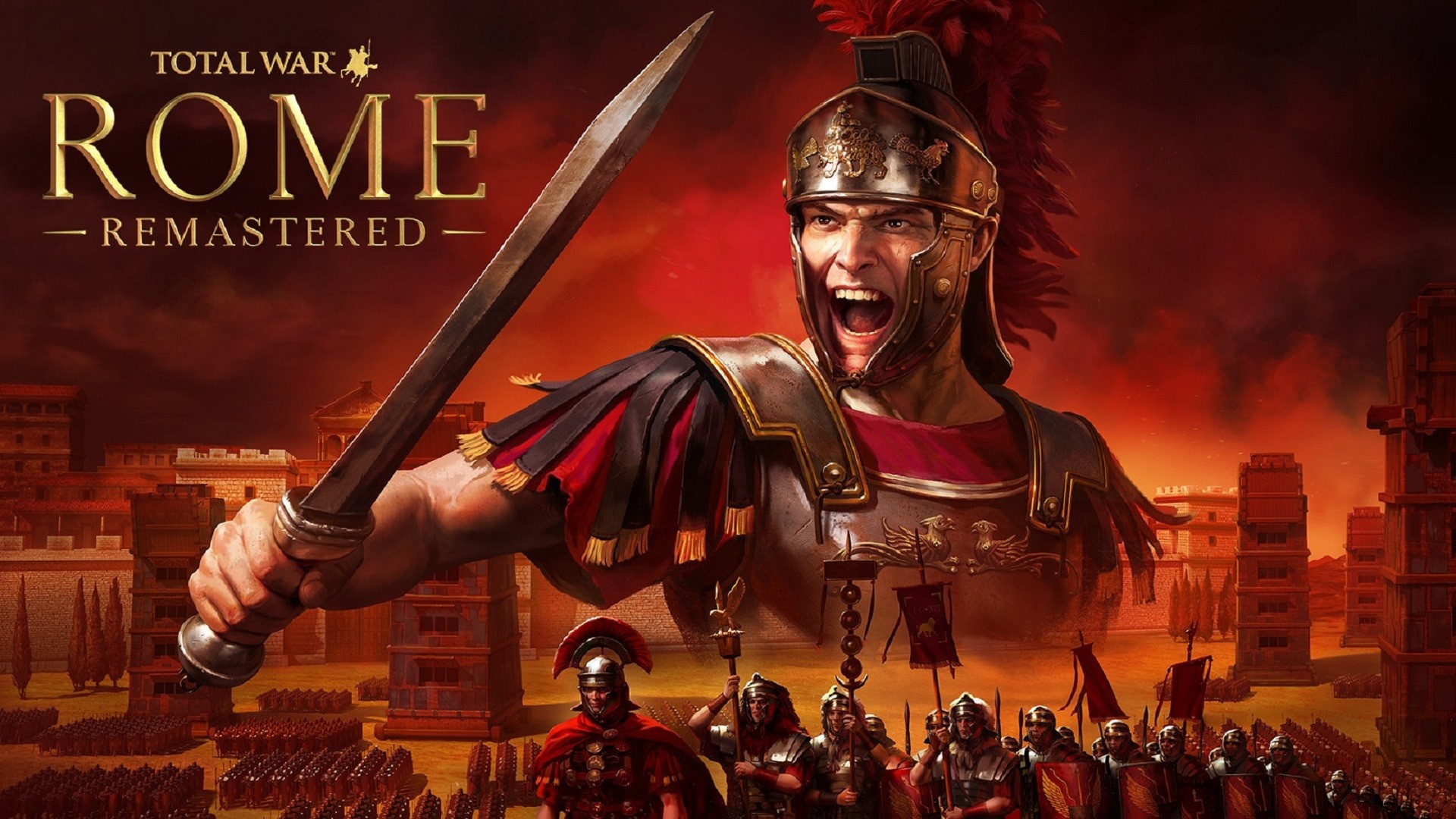 Total War ROME REMASTERED Купить Total War: ROME REMASTERED ключ Steam ключ — обложка игры