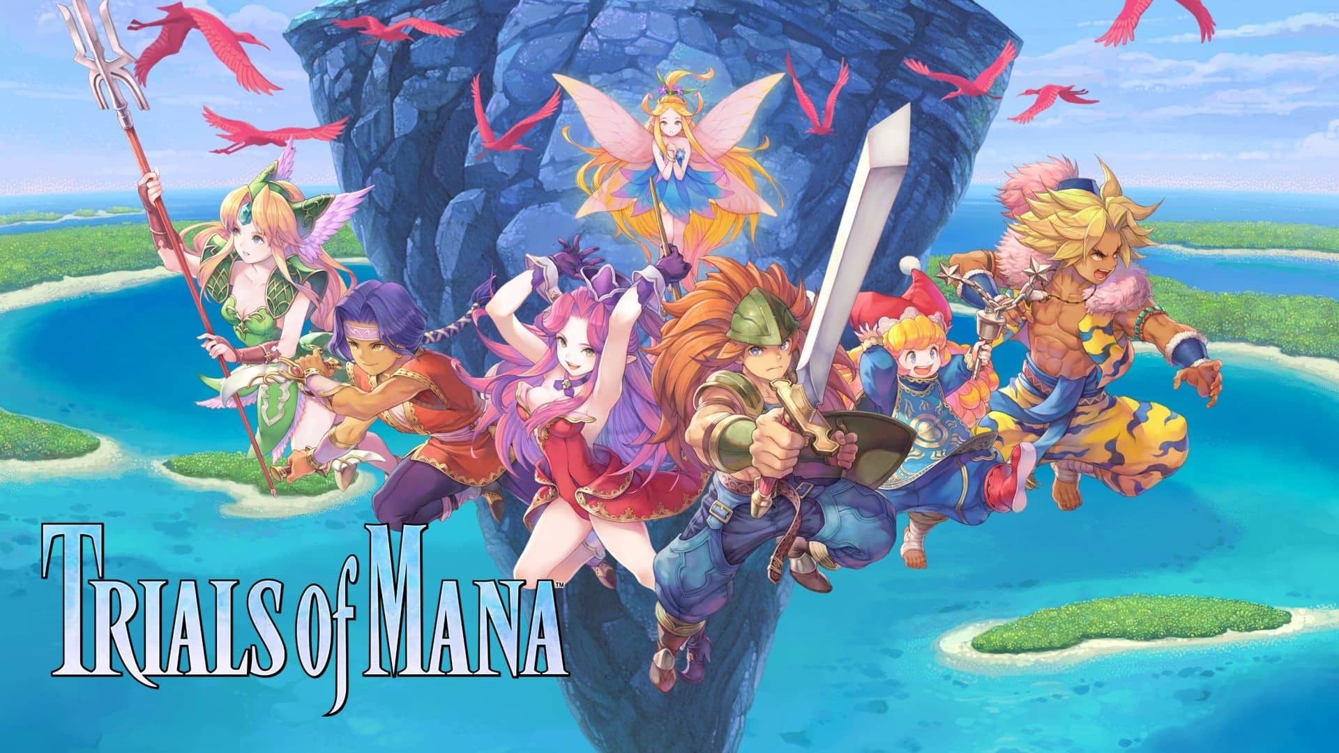Trials of Mana Купить Trials of Mana ключ Steam ключ — обложка игры