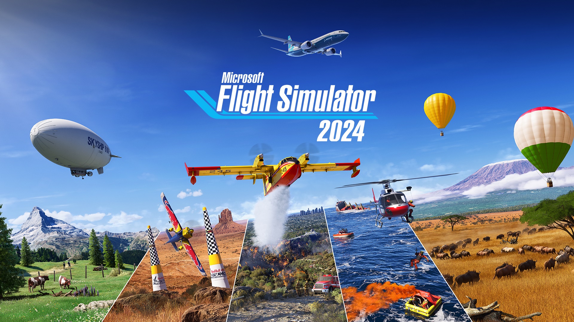 Купить Microsoft Flight Simulator 2024 ключ Steam ключ — обложка игры